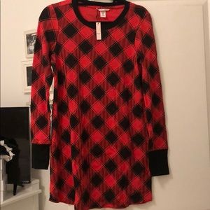 Victoria’s Secret plaid nightgown